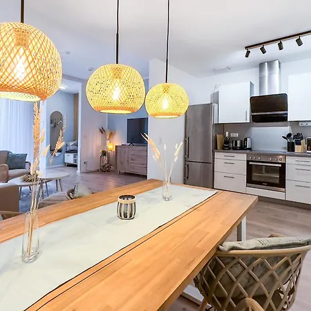 Appartement Business - Parkplatz - Wlan - Naehe Klinikum Zentral