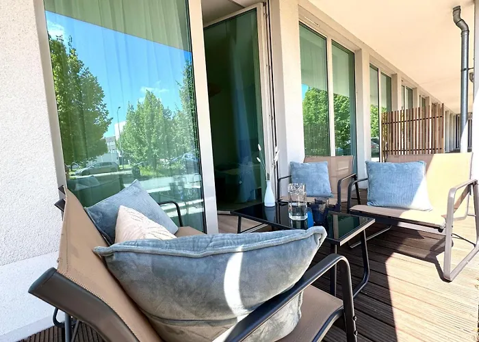 Business - Parkplatz - Wlan - Naehe Klinikum Zentral Apartament *