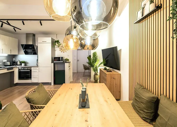 Business - Parkplatz - Wlan - Naehe Klinikum Zentral Apartament *